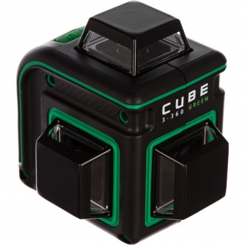Построитель лазерных плоскостей (лазерный уровень) ADA Cube 3-360 GREEN Basic Edition