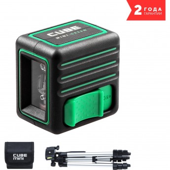 Построитель лазерных плоскостей (лазерный уровень) ADA Cube MINI Green Professional Edition